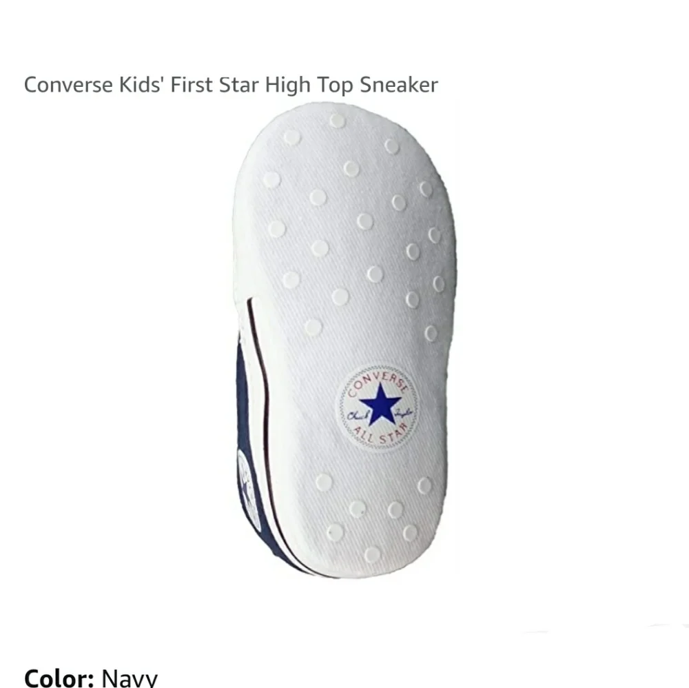 Converse Kids' First Star High Top Sneaker